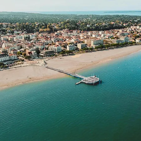 Cosy Hyper Centre D'arcachon, Proche Et Commerces - Fr-1-474-262 Αρασόν